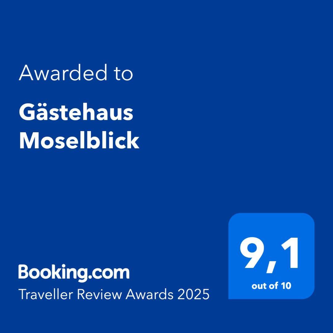 Gaestehaus Moselblick Bed & Breakfast Trittenheim Eksteriør bilde